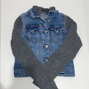 HOLLISTER Denim/sweater jacket